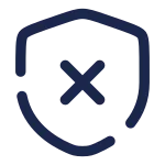 Shield Cross SVG Icon
